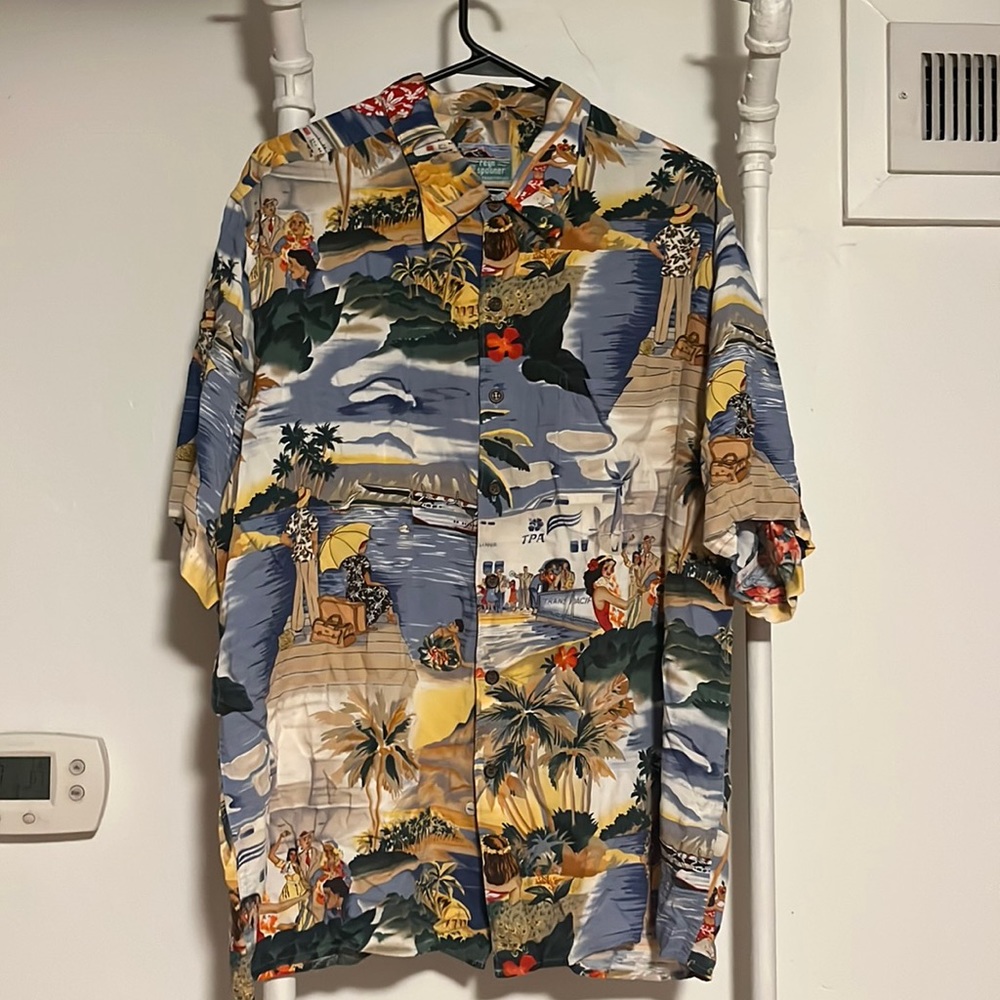 Reyn Spooner Traditional Hawaiian Button Shirt